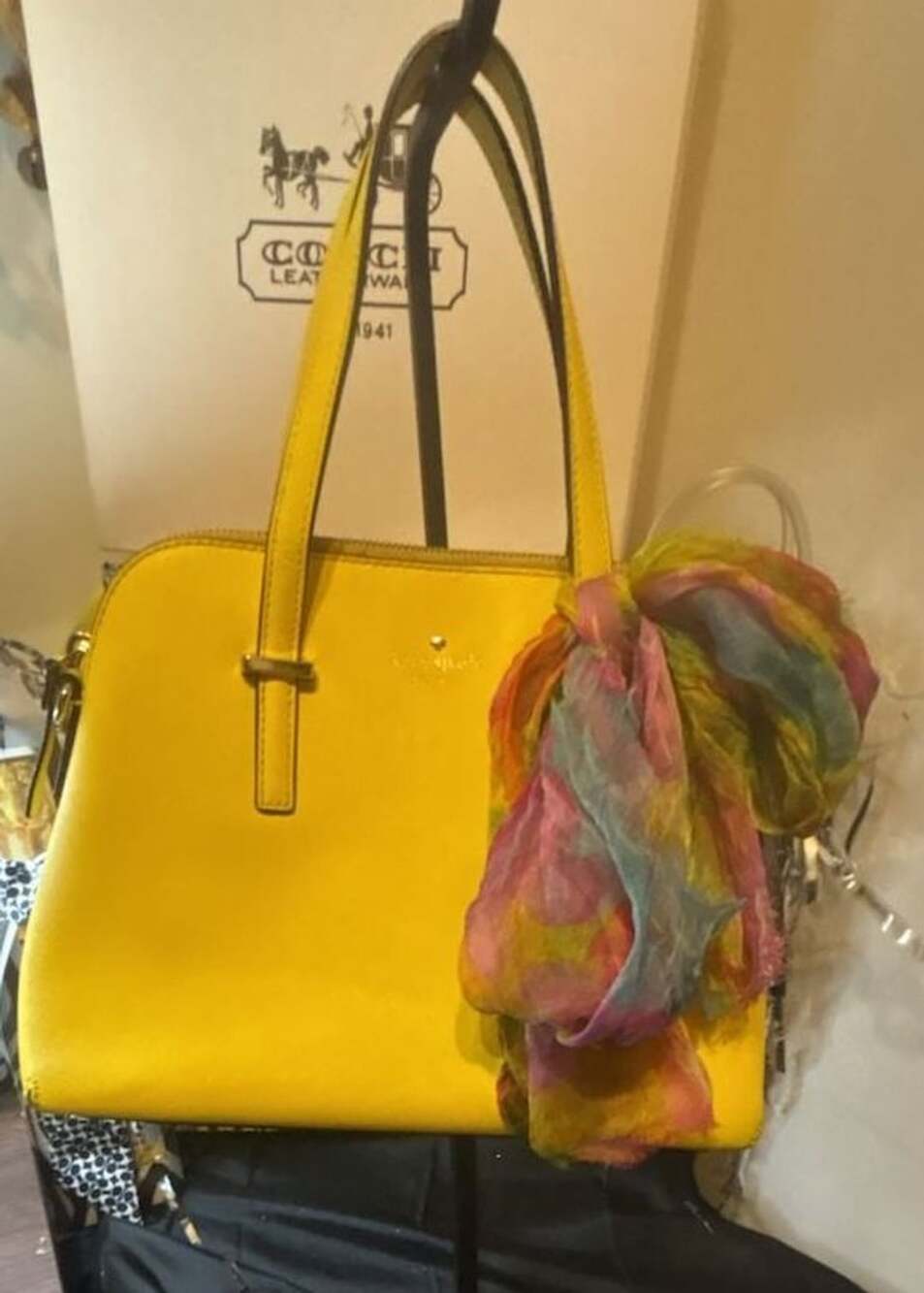 Kate Spade Yellow Crossbody